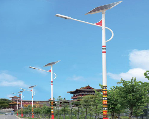 康县民族特色路灯